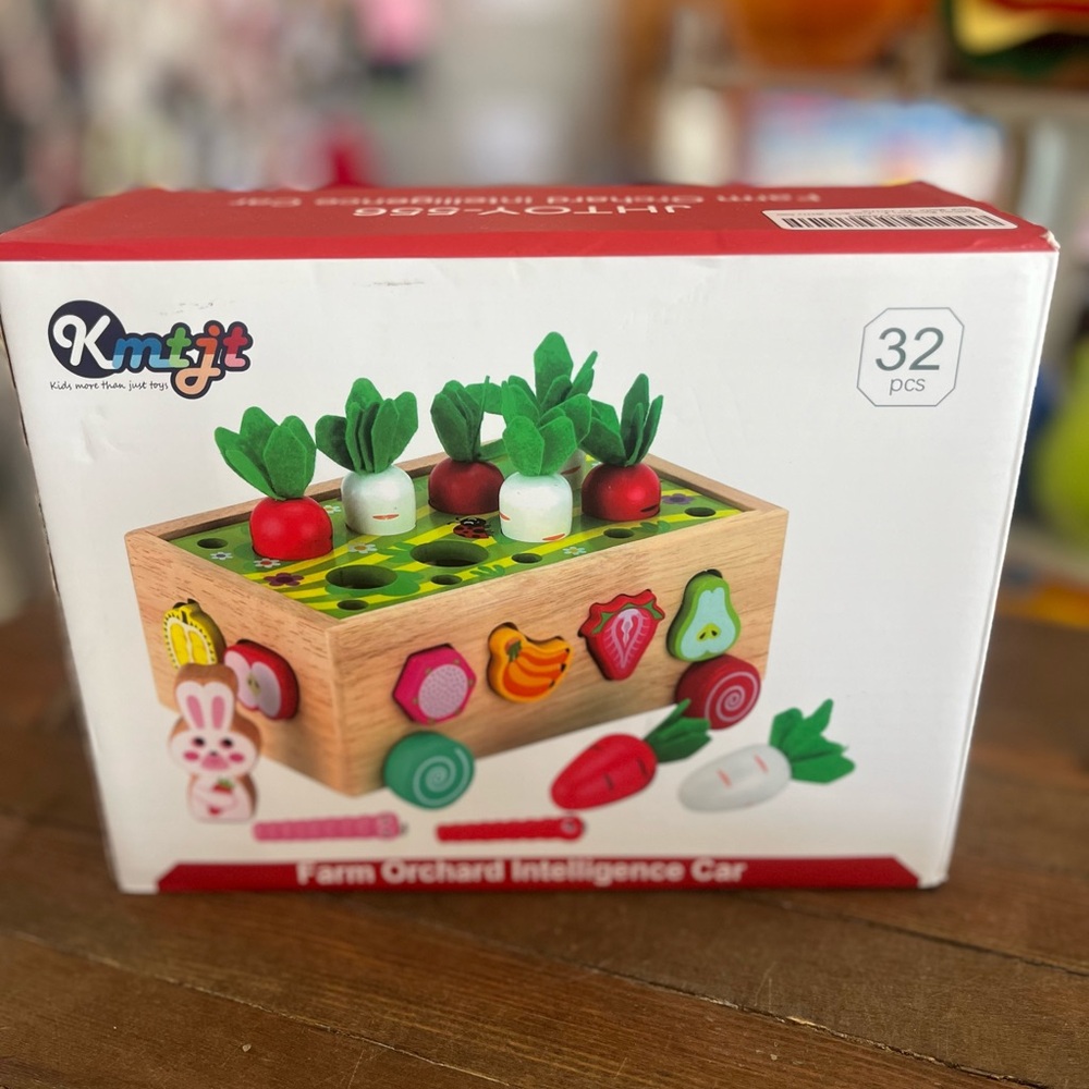 Toddlers Montessori Wooden Educational Toys for Baby Boys Girls